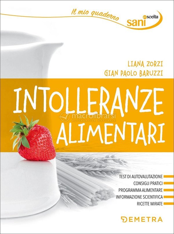 Copertina del libro Intolleranze alimentari